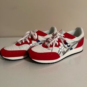 ASICS TARTHER OG - red/white size 9